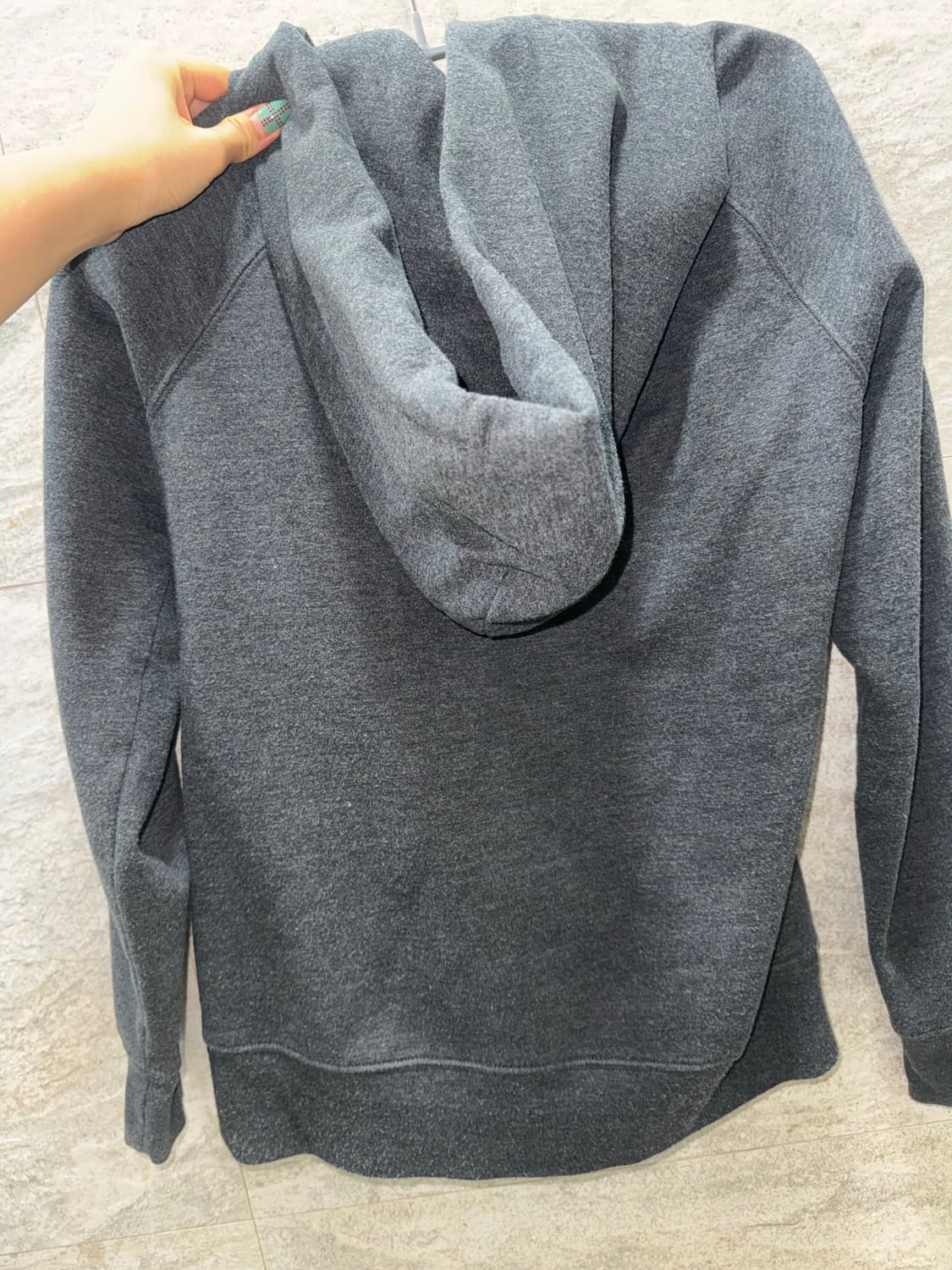 갭 차콜후드집업 상품이미지2