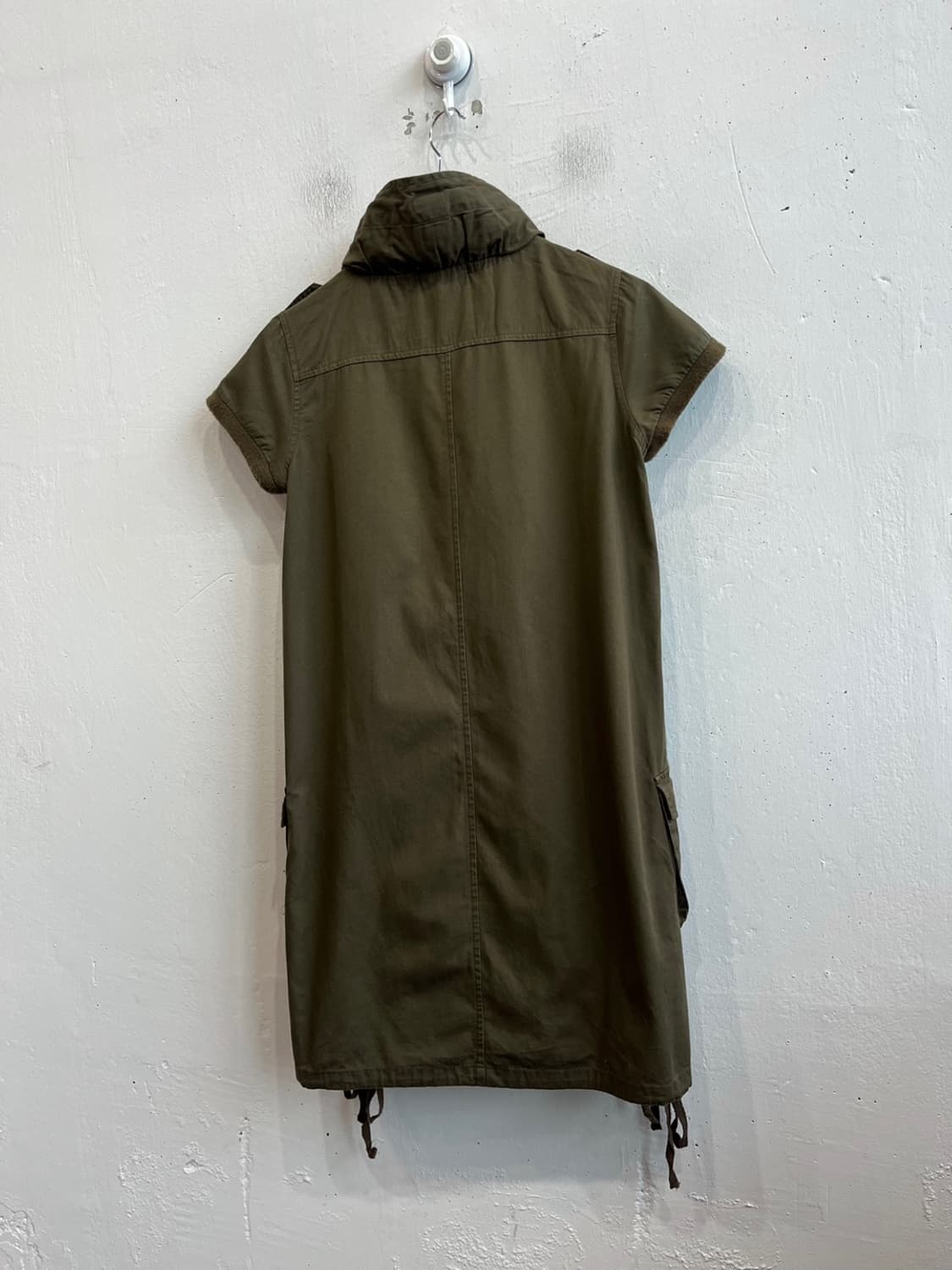 COLZA JPN 밀리터리 하프 롱자켓 원피스 상품이미지4