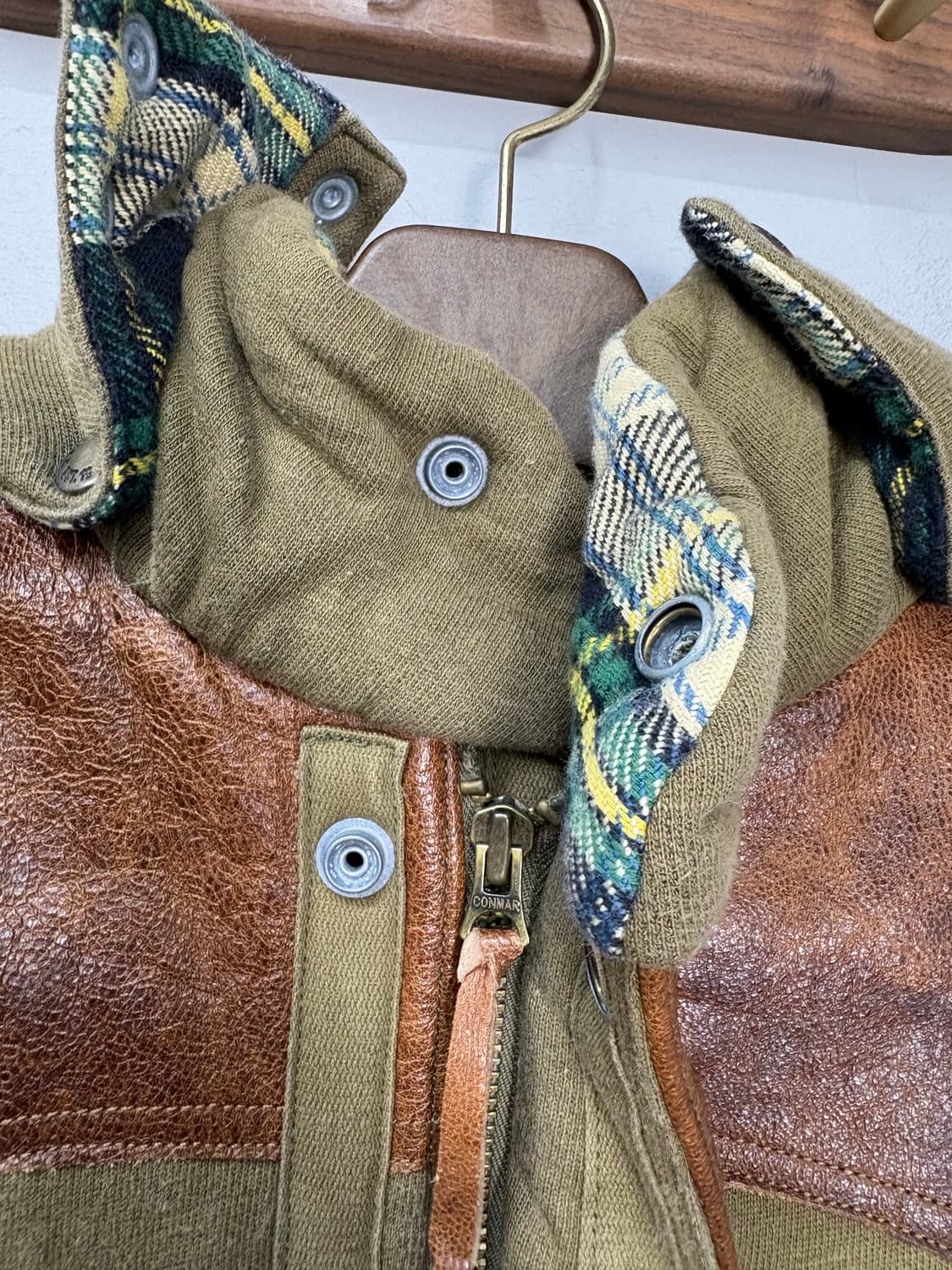 폴로랄프로렌 브라운레더 히든 후드 패딩 조끼 베스트 A3069 상품이미지6