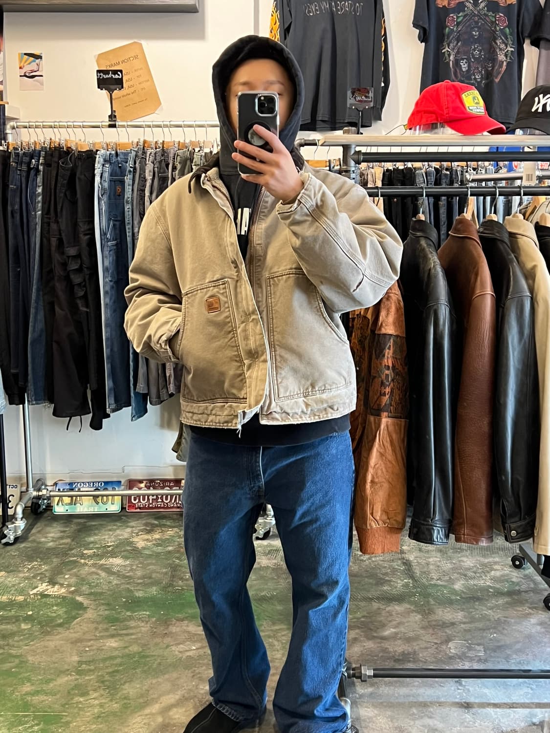 [XL] 칼하트 쉐르파 아크틱 워크 자켓 페이딩 빈티지 디트로이트 상품이미지2