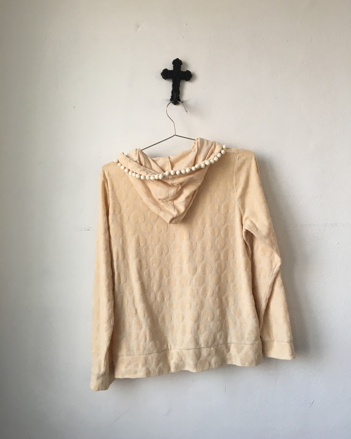 Heart pattern hood jacket 상품이미지3