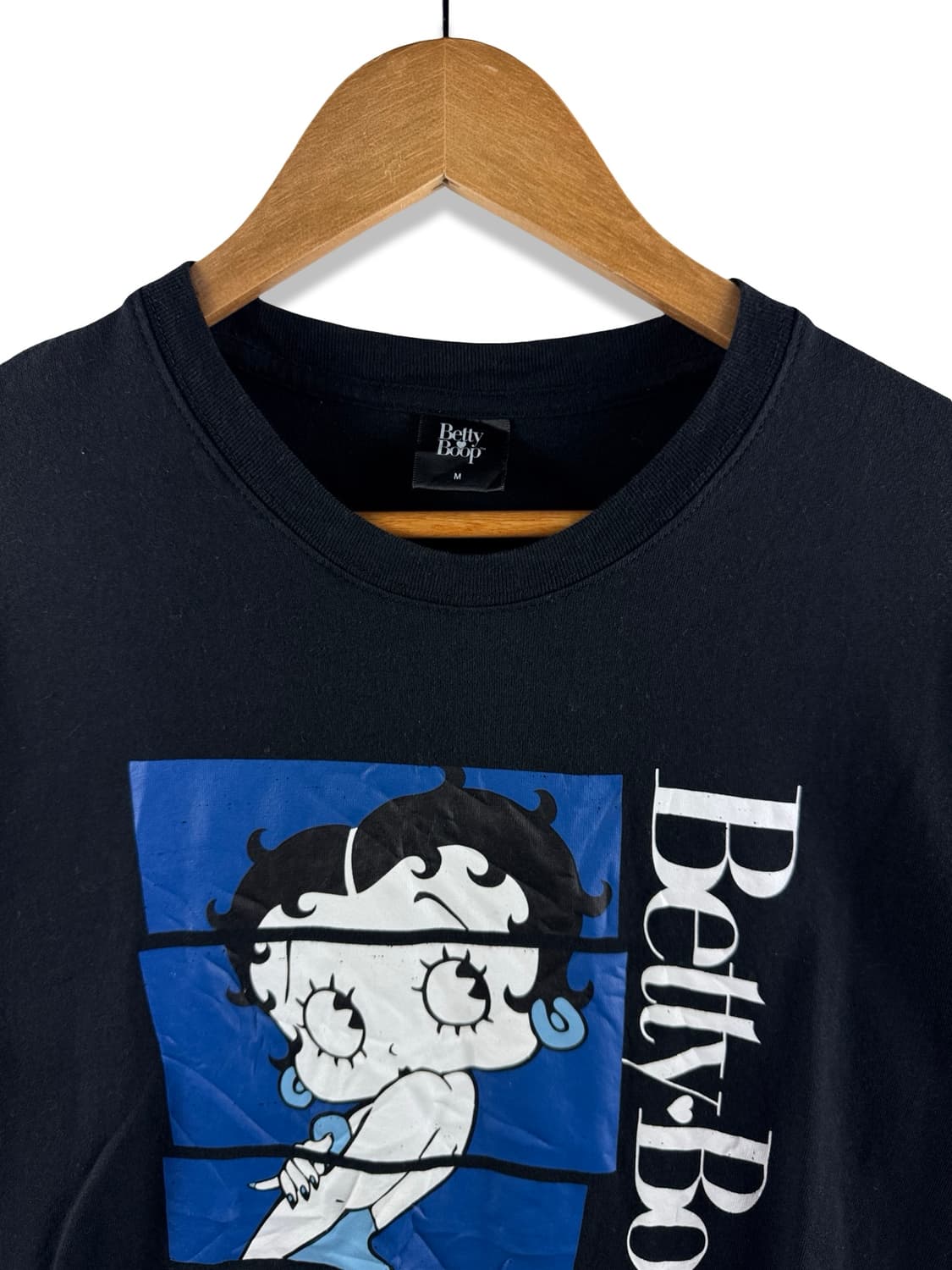 베티붑 블랙 프린팅 티셔츠2559 상품이미지3