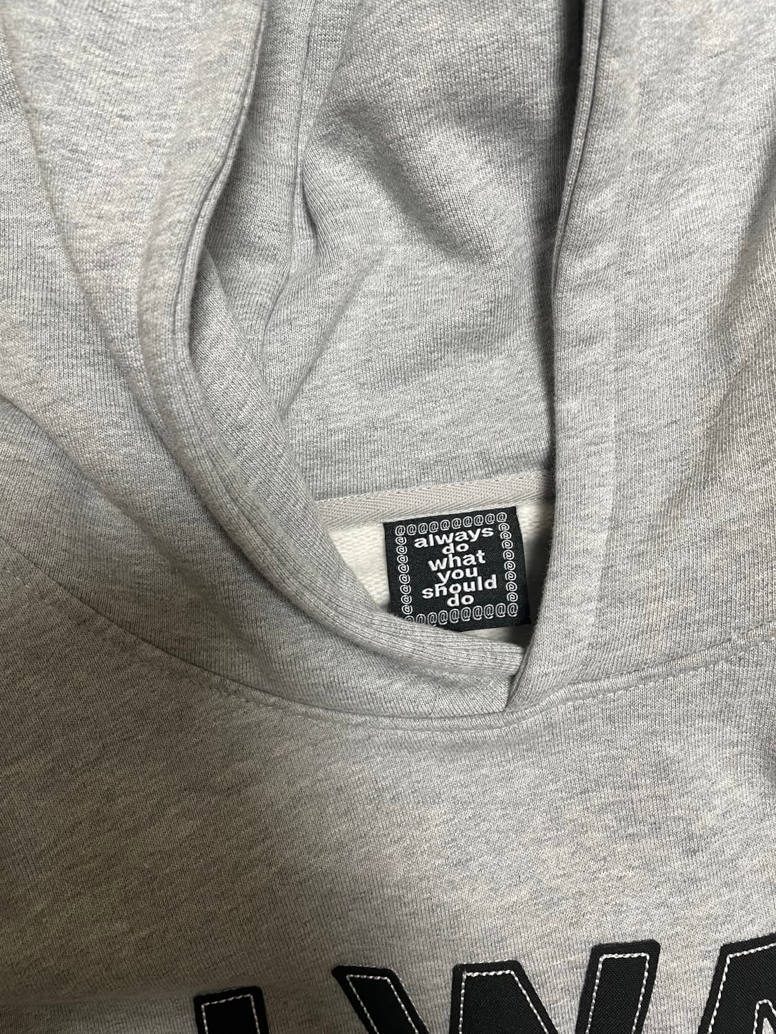 (새상품) always do what you 올웨이즈 회색 후드 XL 상품이미지4