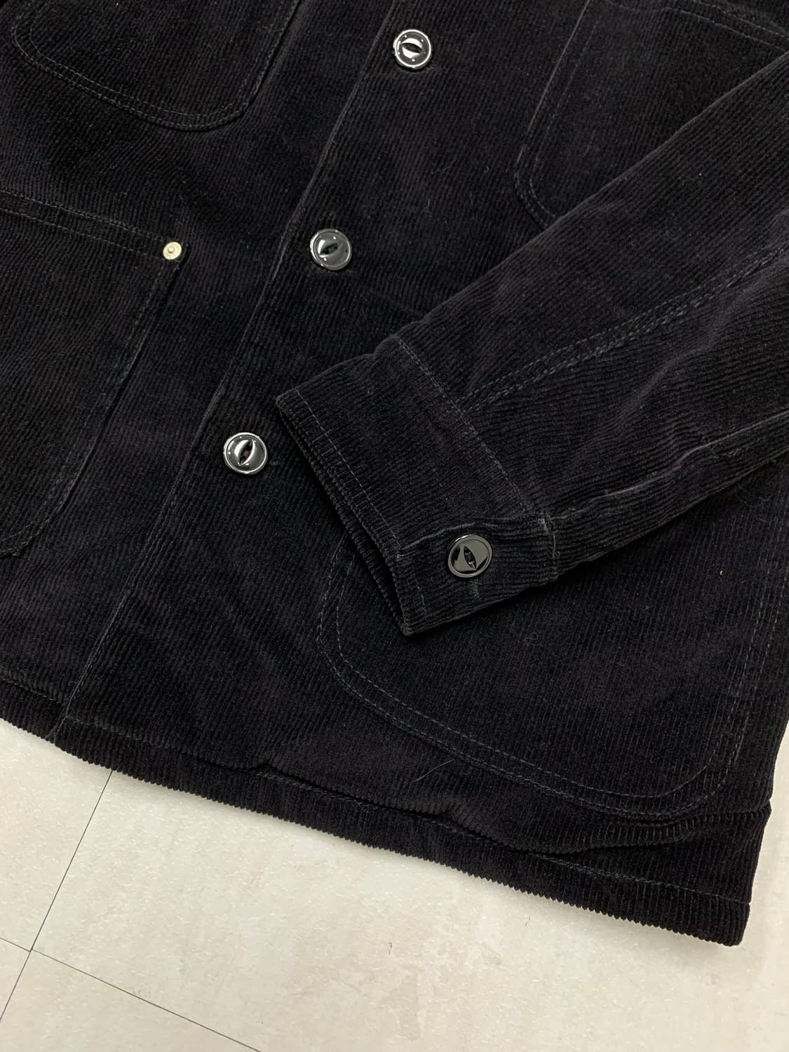 Saint pain 블랙 코듀로이 자켓 #142 상품이미지6