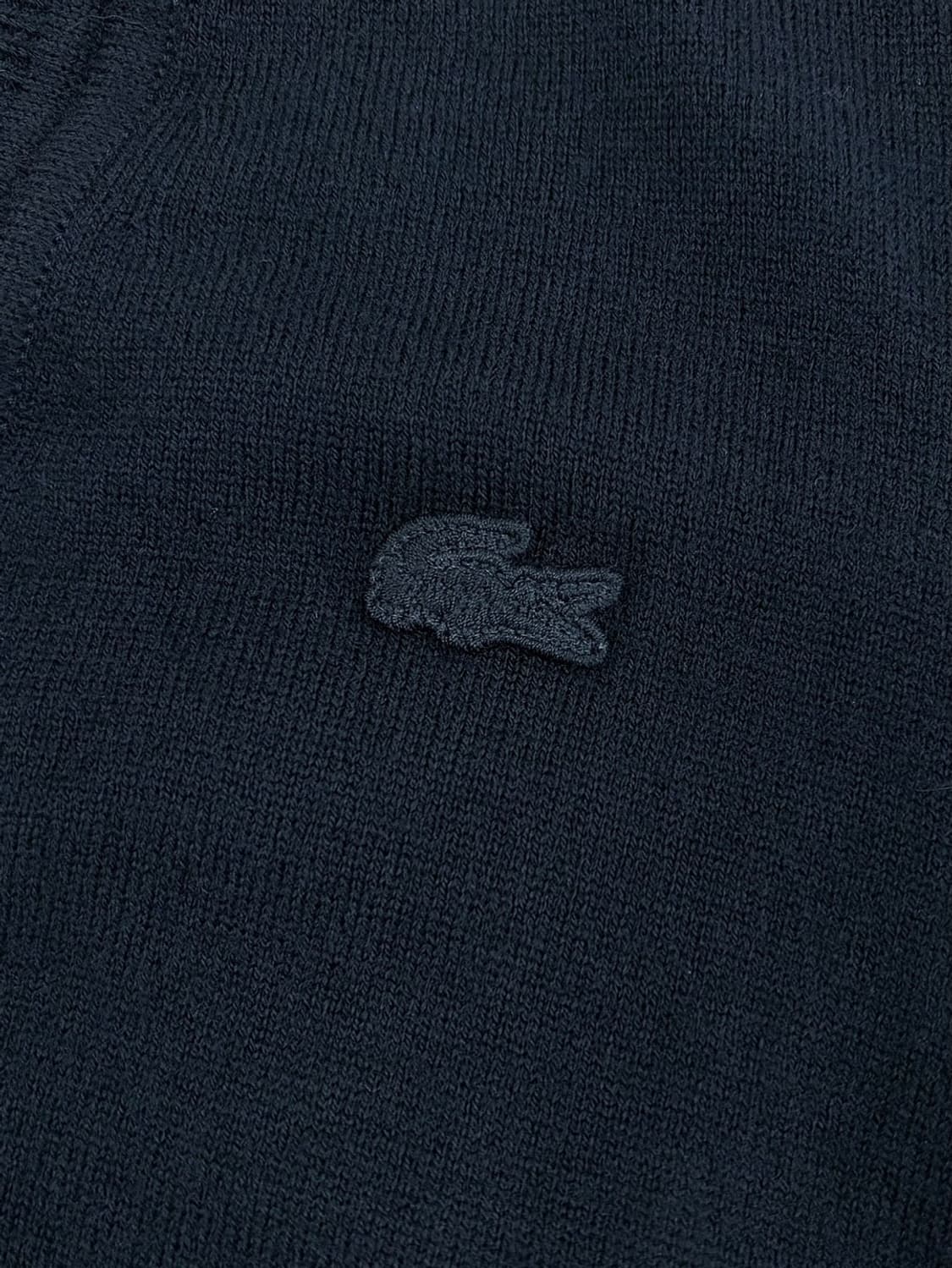 라코스테 울 가디건 블랙 (S)  상품이미지3