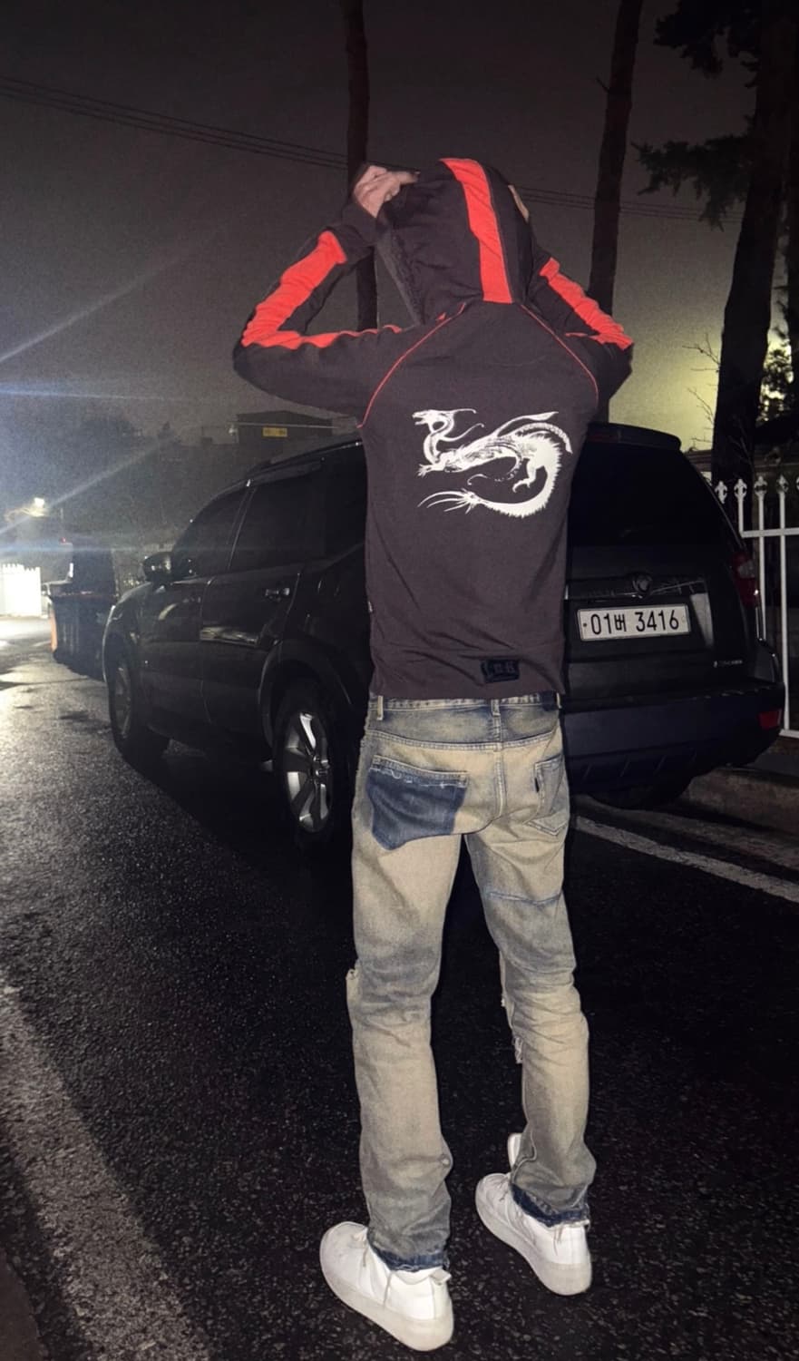 L.G.B Dragon Zip Up Hoodie 상품이미지2