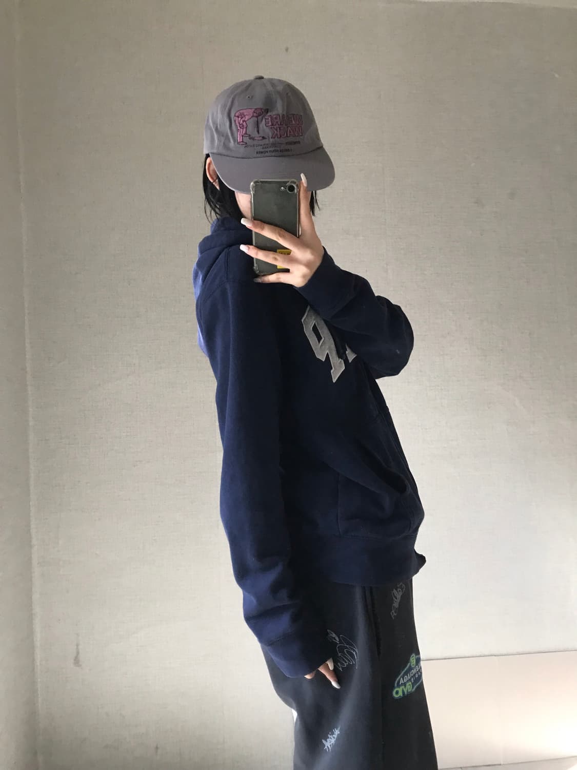 갭 네이비 후드집업 상품이미지5