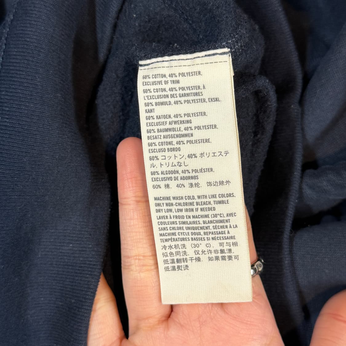 여S) 아베크롬비 네이비 후드티 상품이미지7