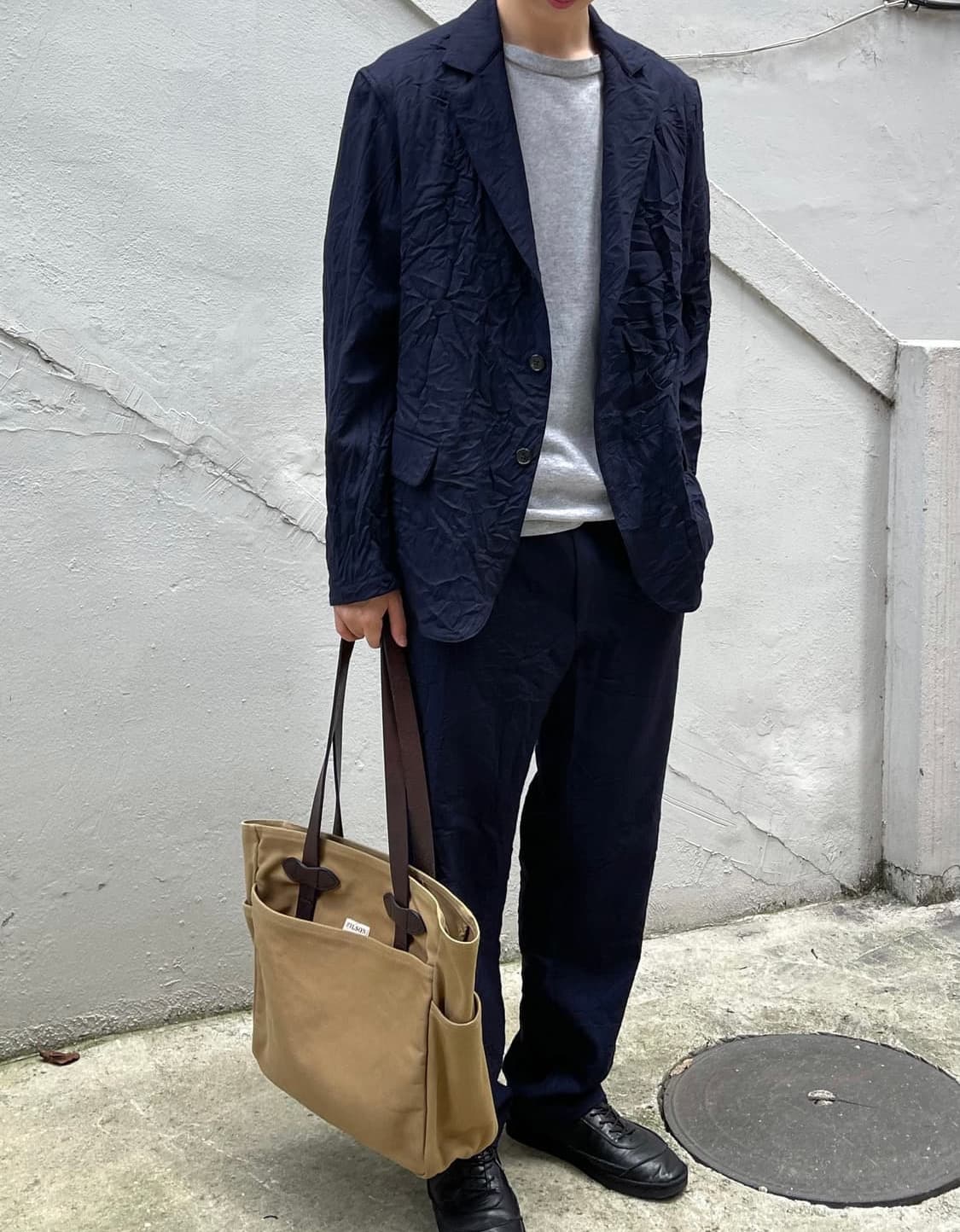 아워레가시 14fw 크링클 셋업 50 상품이미지5