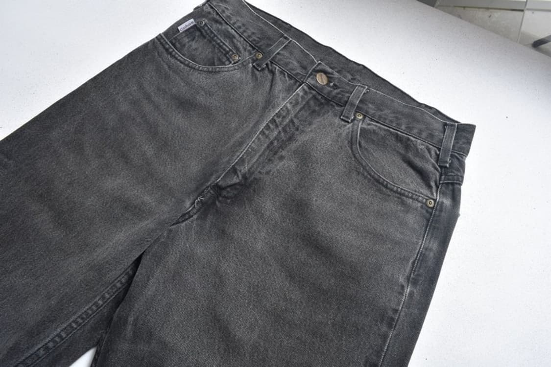 칼하트 워싱 흑청 청바지 N0965 상품이미지3