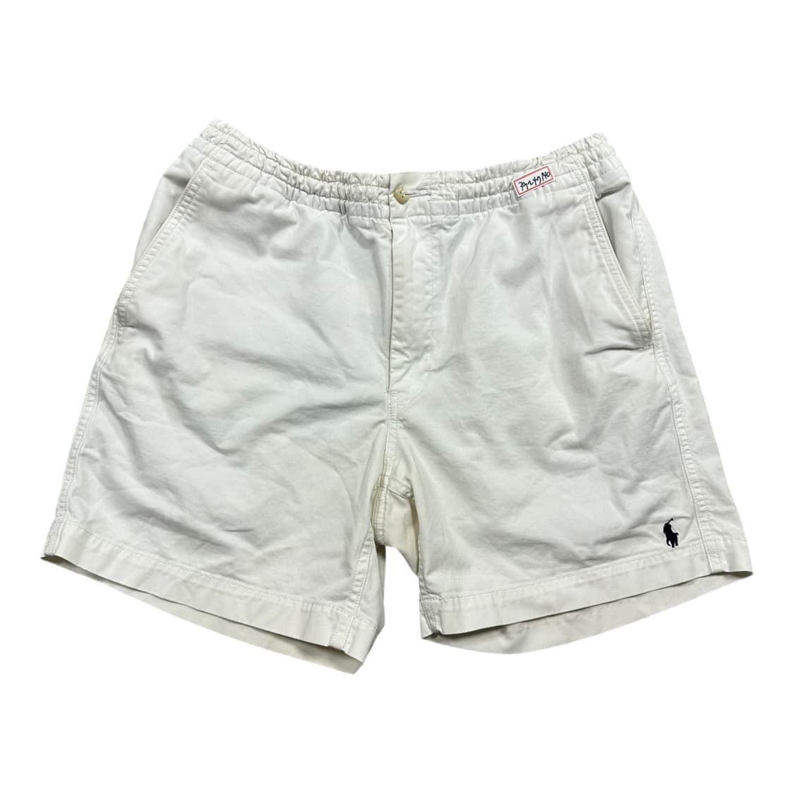 ✨ (바배) 폴로 랄프로렌 클래식핏 화이트 밴딩 반바지  상품이미지1