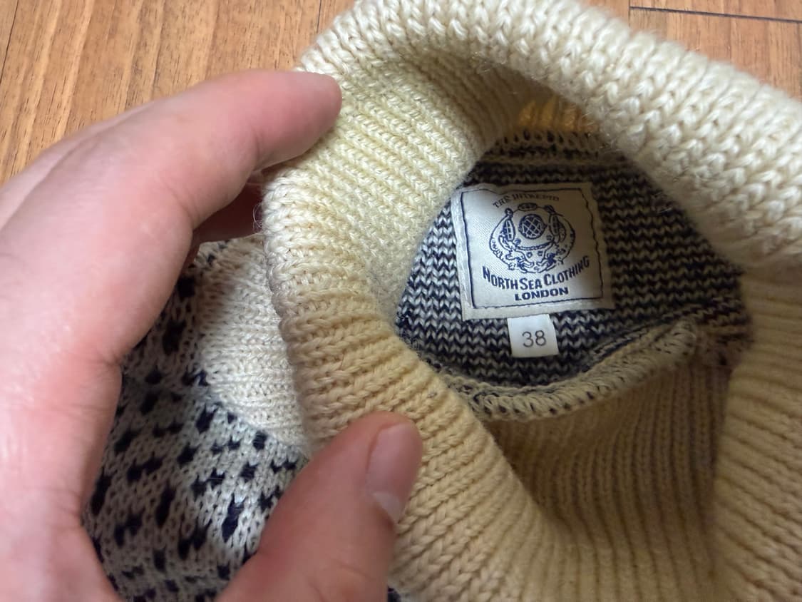 노스씨클로딩 모크넥 스웨터 (North Sea Clothing) 상품이미지3