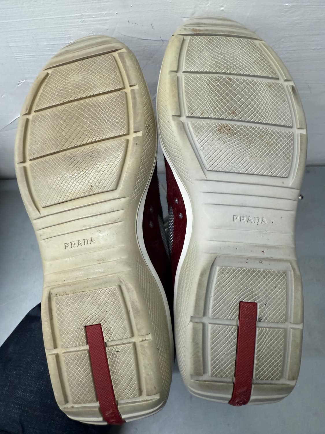 프라다 아메리카 컵 버건디 pony hair 송치 6 상품이미지6