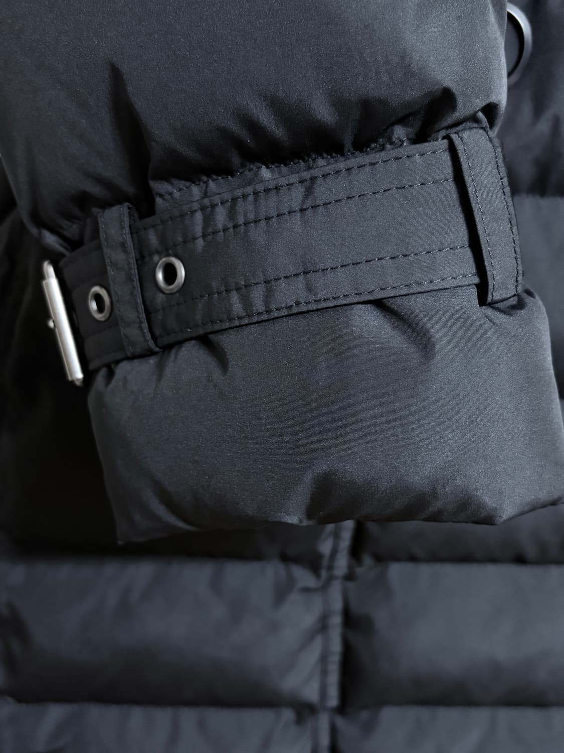 다바걸 리얼 폭스퍼 덕다운 롱패딩 상품이미지3