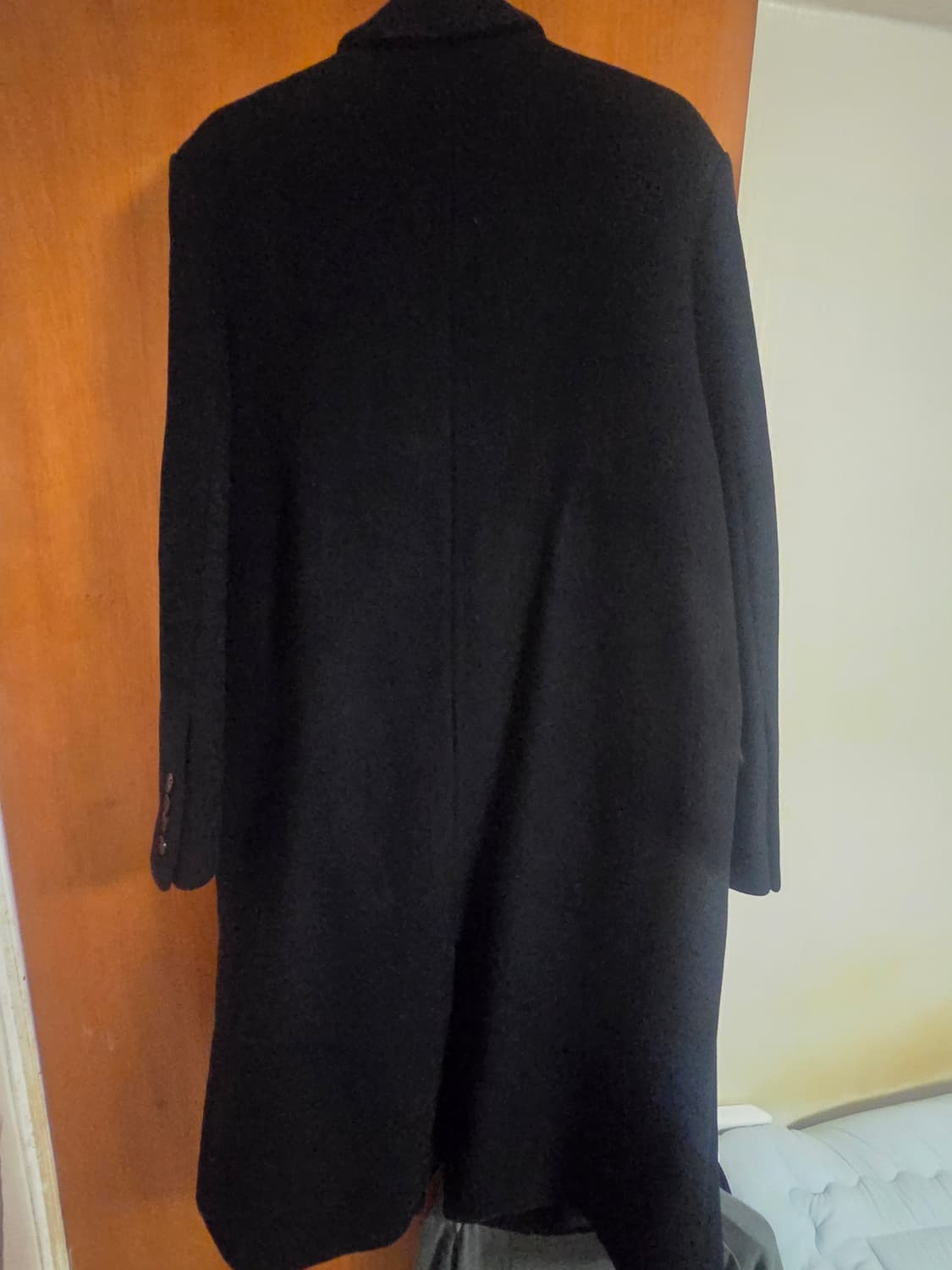 라벨 아카이브 더블 코트 3사이즈 블랙 상품이미지2