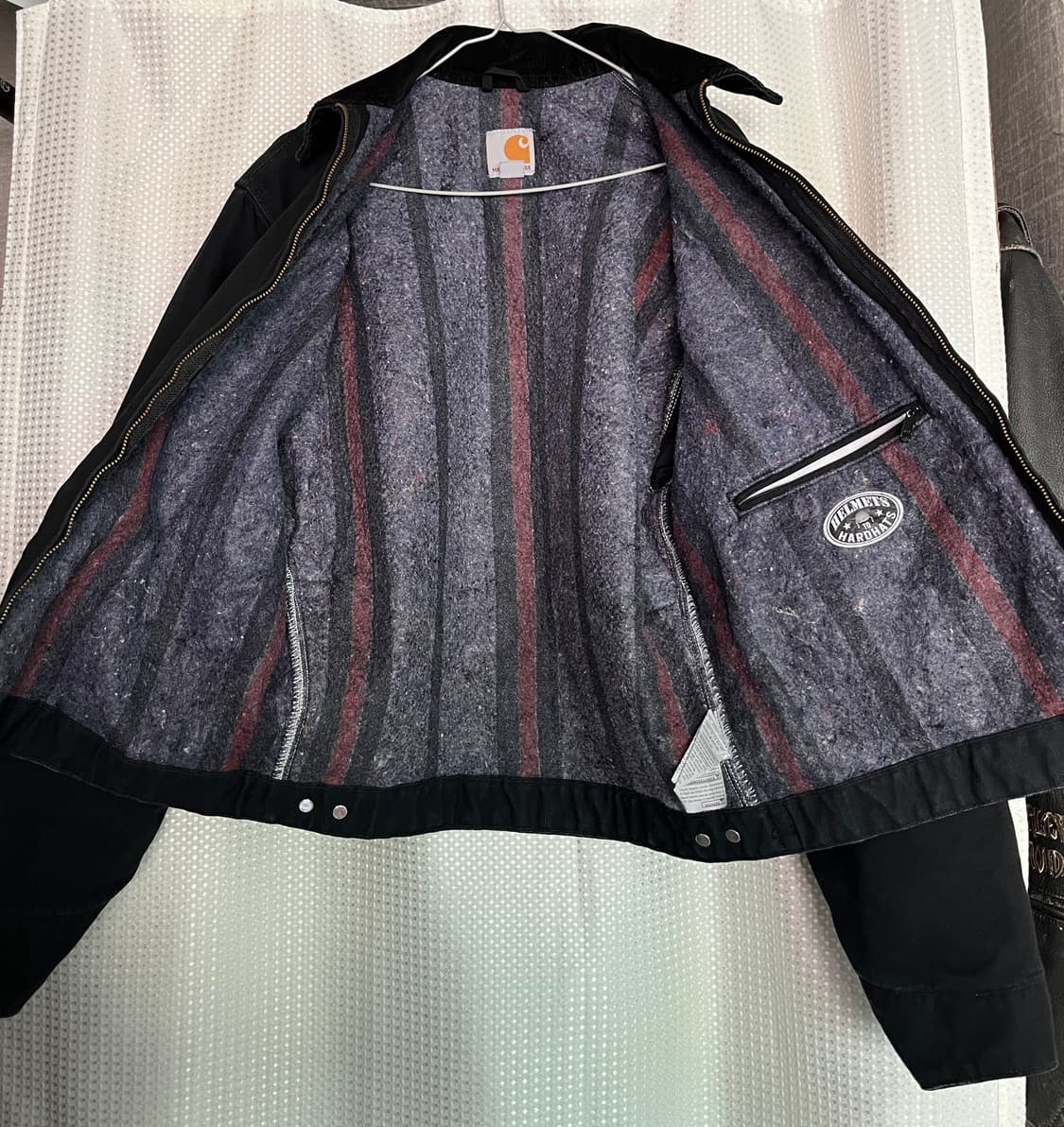 칼하트 디트로이트 자켓 USA 블랙 j001 상품이미지3