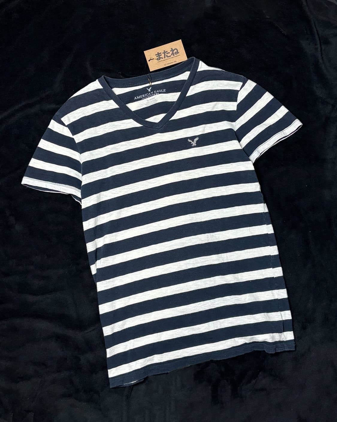 일본빈티지  american eagle 스트라이프 티셔츠 상품이미지1