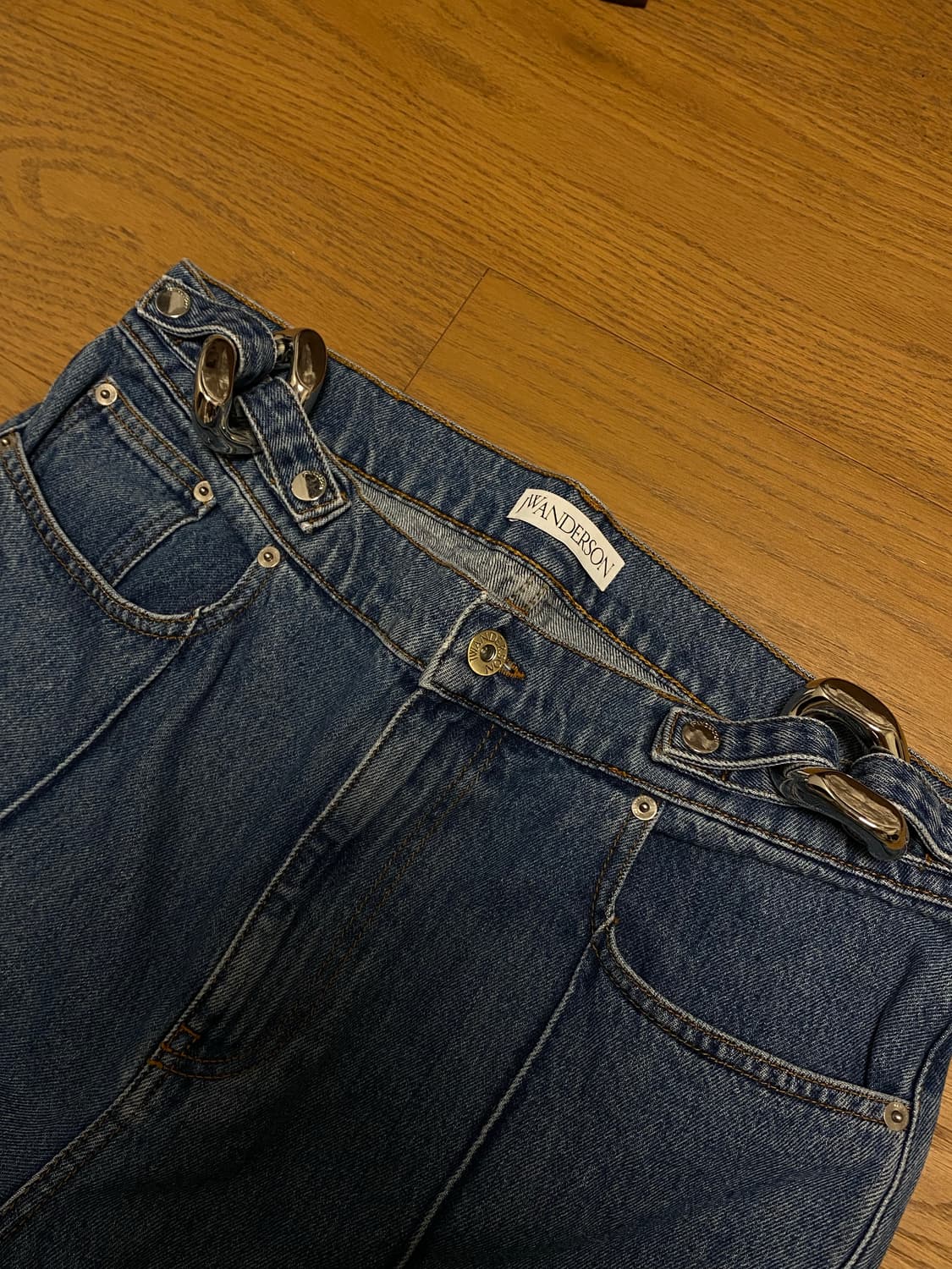 Jw anderson 볼드 체인 데님 상품이미지2
