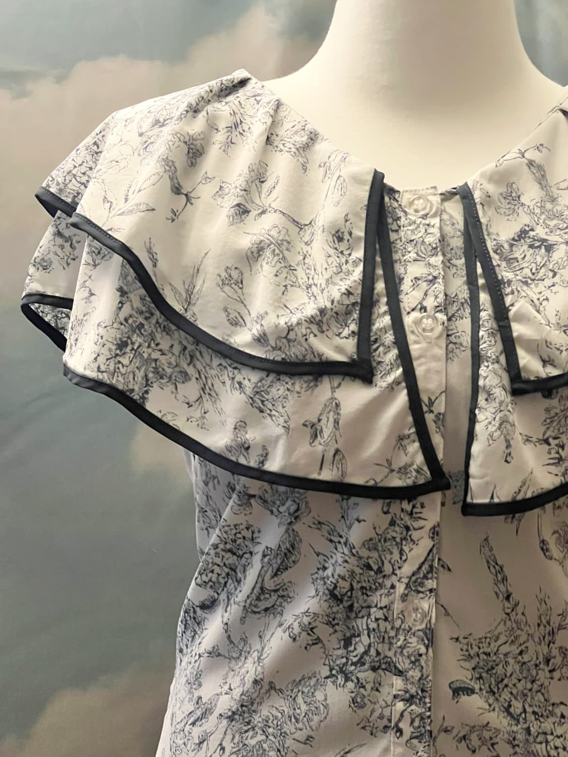 Blouse skirt set 상품이미지3