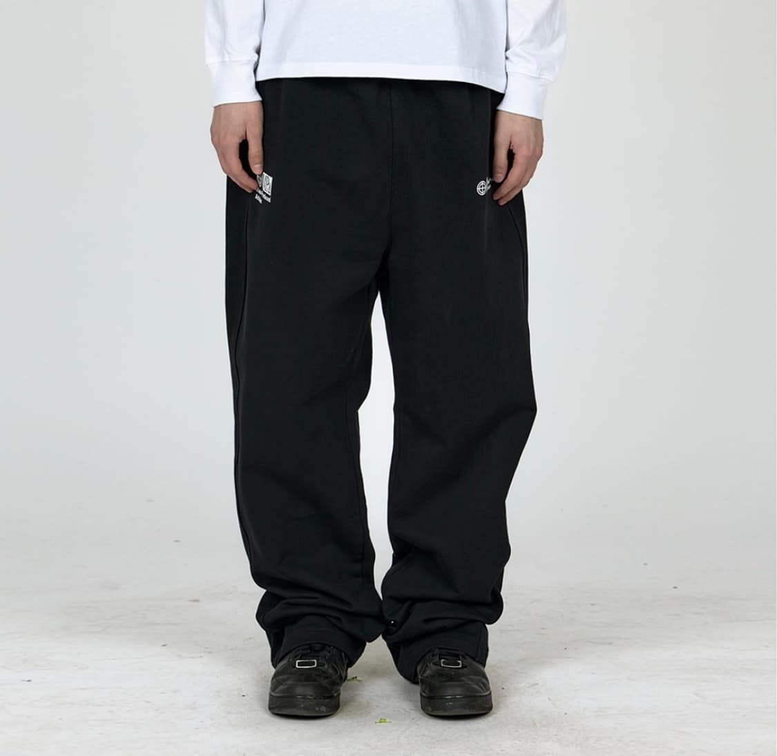 플라스틱프로덕트 스웻팬츠 블랙S 새상품 상품이미지1