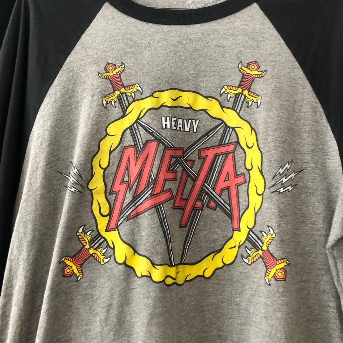 Vintage 💿 HEAVY MELTA black r 상품이미지2