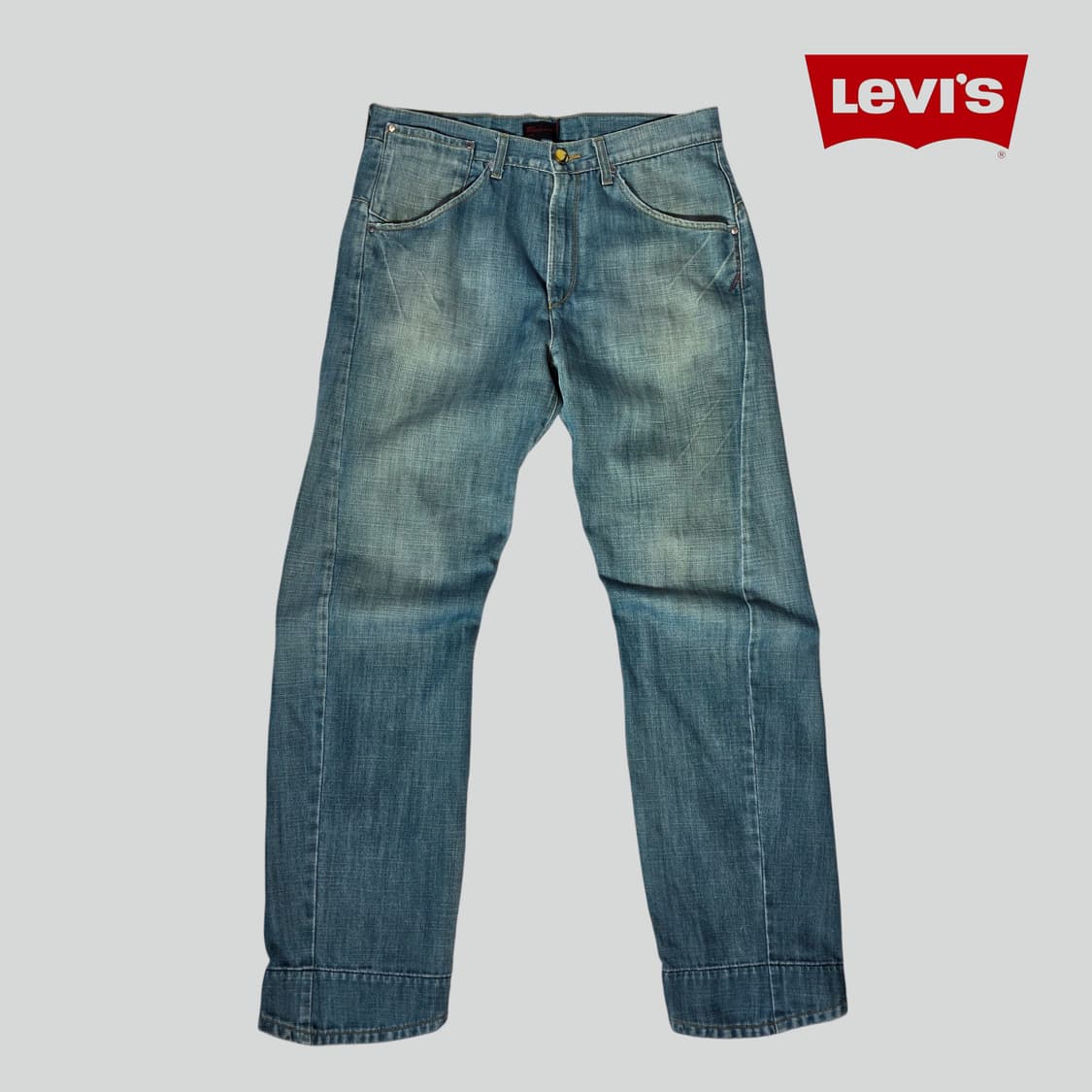 [34X32]00s 리바이스 LEVIS 엔지니어드진 엔진 데님 팬츠 상품이미지1