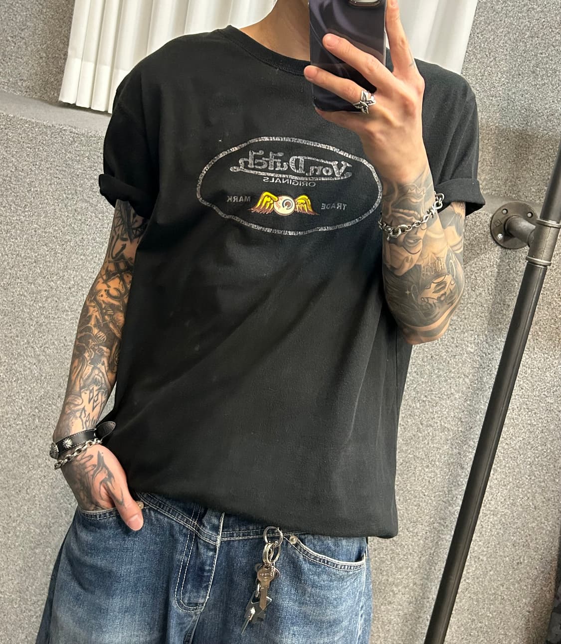 Von Dutch Short-sleeved T-shirt 상품이미지1