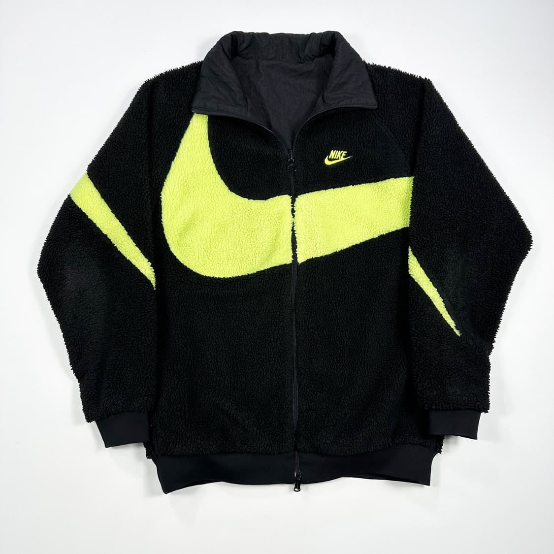 나이키 빅스우시 쉐르파 블랙 리버시블 자켓 (L) 상품이미지2