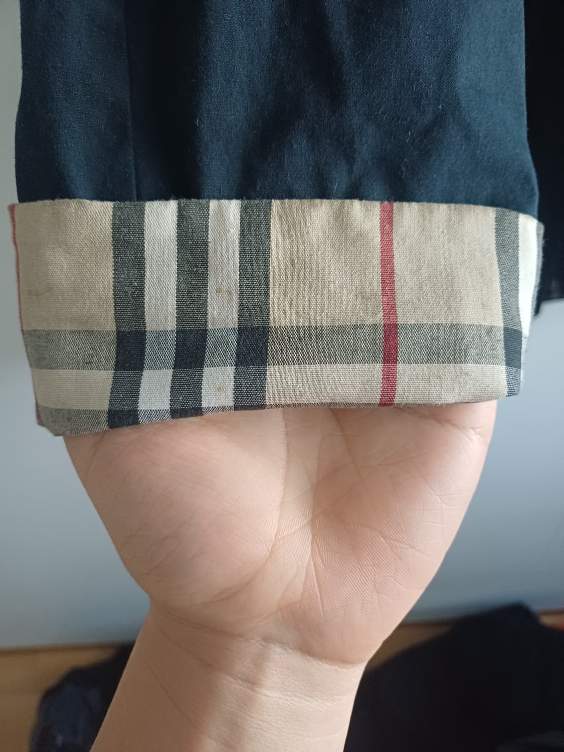 (정품)버버리 런던 카 코트 상품이미지6