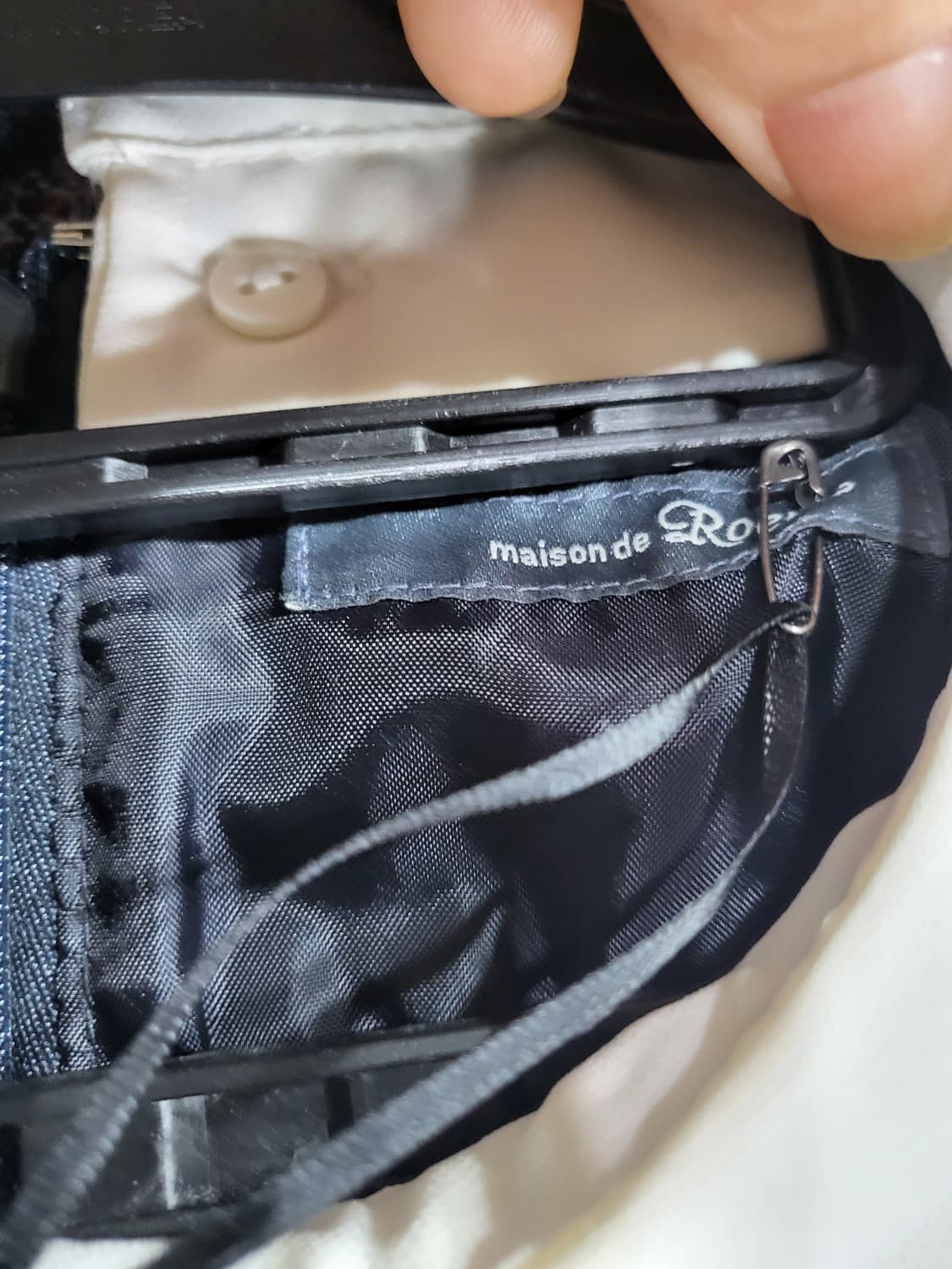 로엠 트위드 원피스(새상품) 상품이미지8