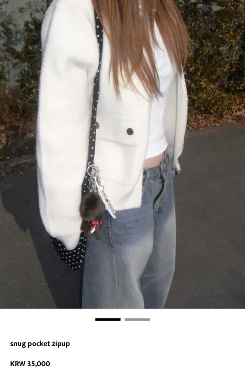 아워캐비넷 스너그 포켓 집업 상품이미지1