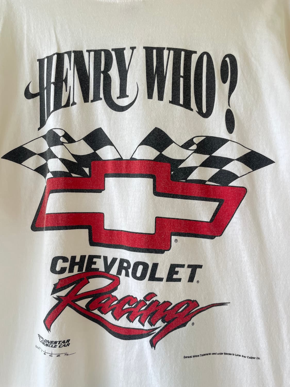 00's Vintage Chevrolet Racing T-shirt ​ 상품이미지4