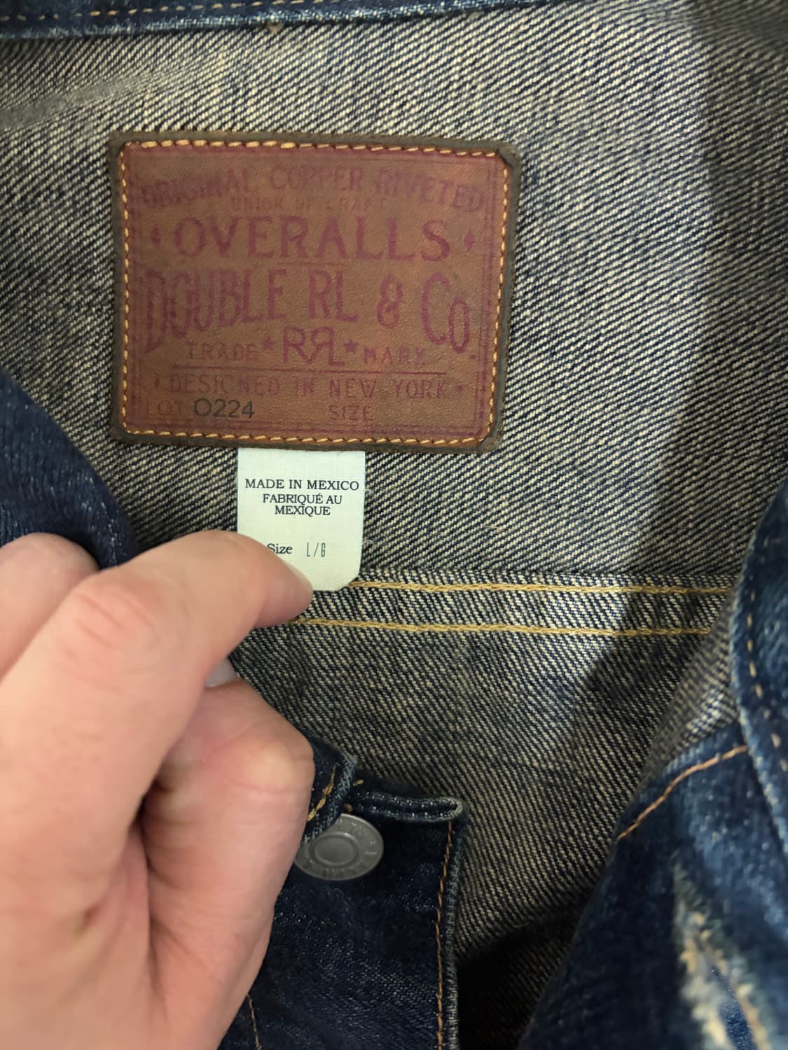 (L)더블알엘 rrl 웨스트뷰 트러커 자켓 상품이미지3