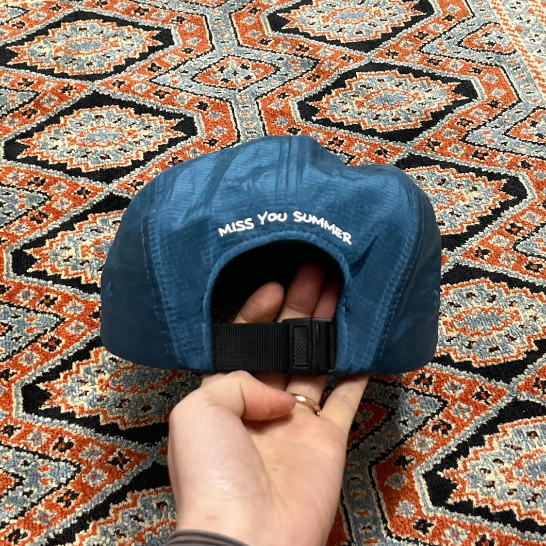 AKAW 블루 캠프캡 서프캡 FREE 상품이미지3