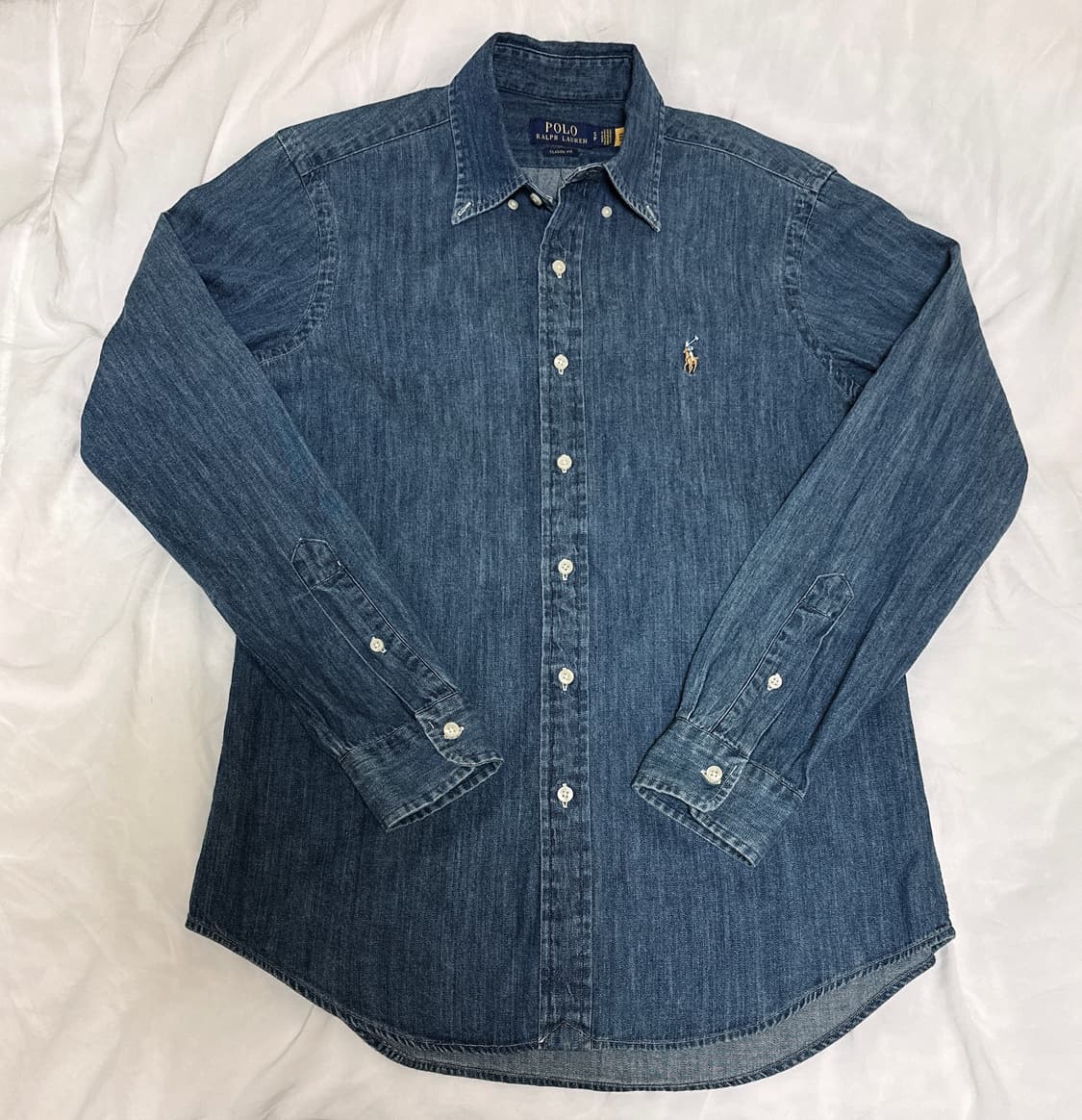 [새 상품] 폴로랄프로렌 데님셔츠 s(남녀공용) 상품이미지3