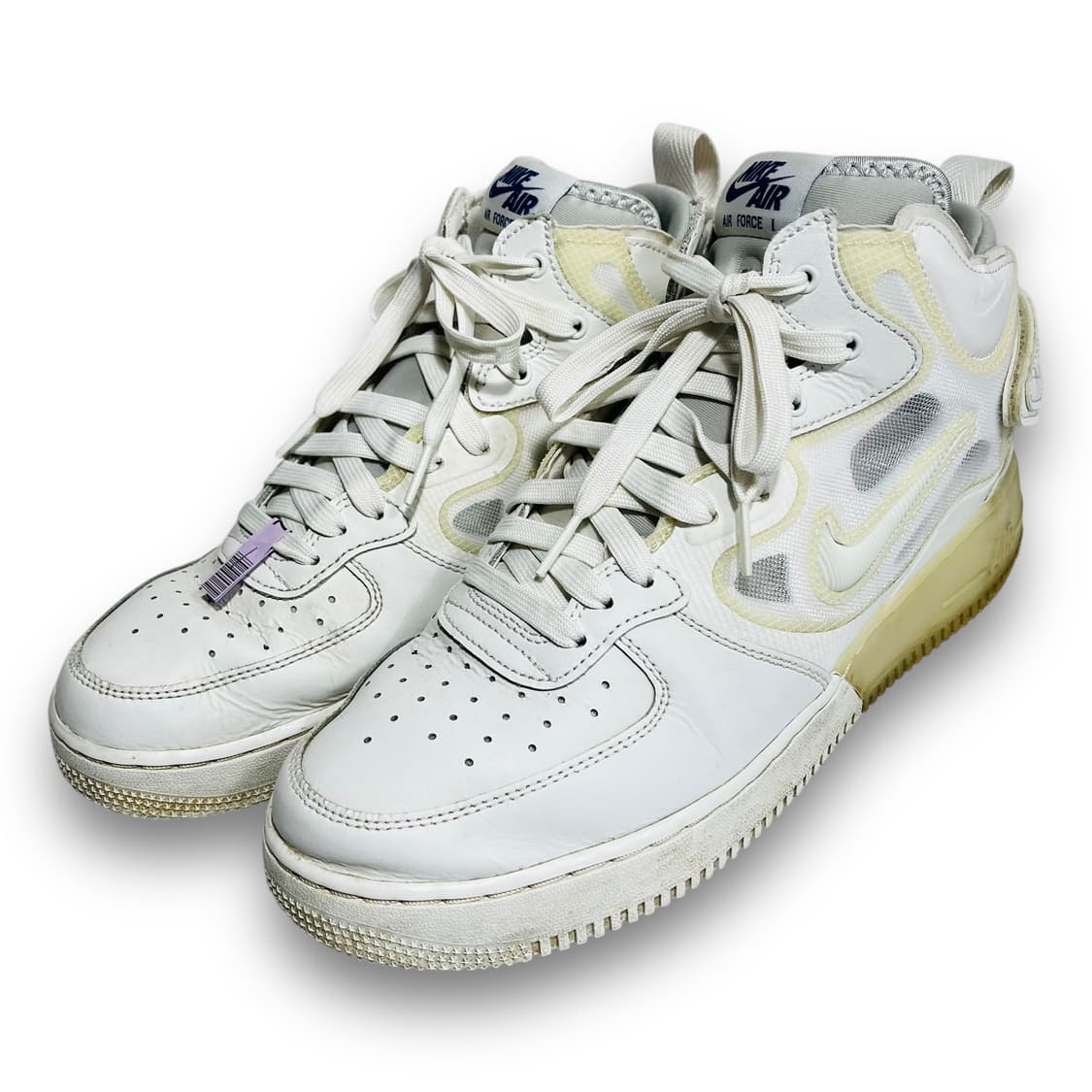 나이키 에어포스 1 미드 리액트 화이트 스니커즈 상품이미지2