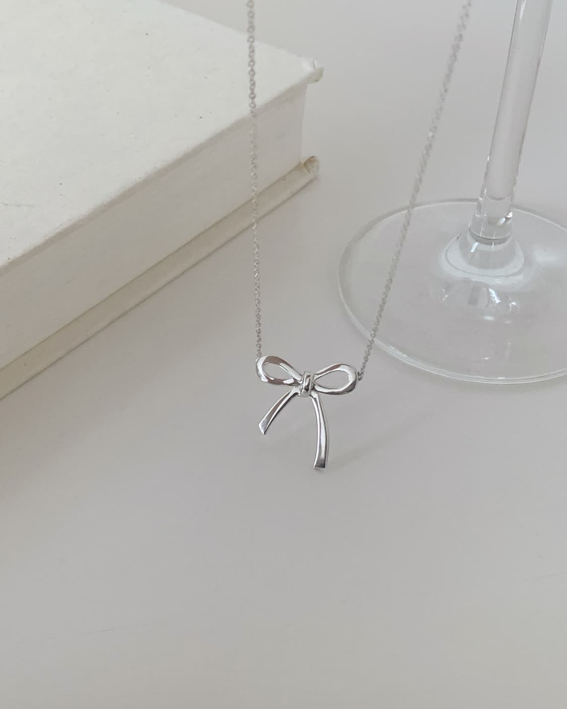 [ 티파니앤코 ]  티파니 신슬기 리본 라지 사이즈 목걸이 상품이미지6