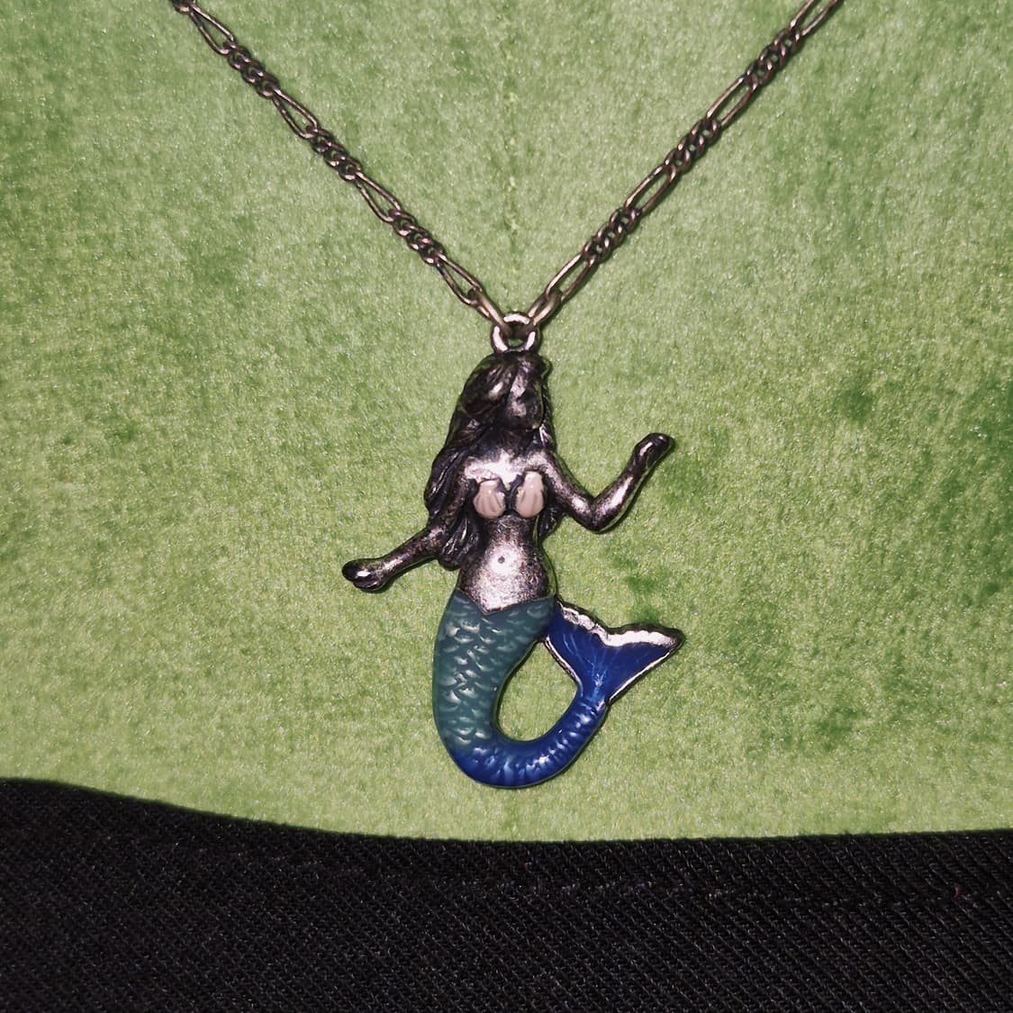 04s 한정 안나수이 실버925 인어공주 목걸이 상품이미지9