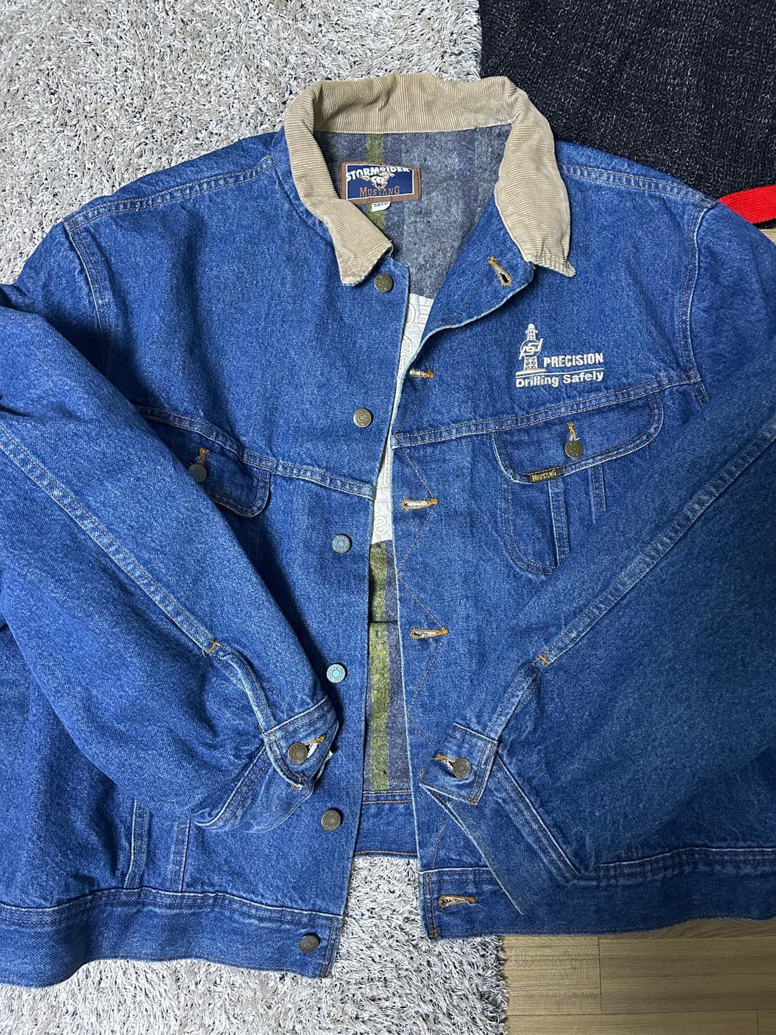 MUSTANG 스톰라이더 청자켓 사이즈 110~115 상품이미지1