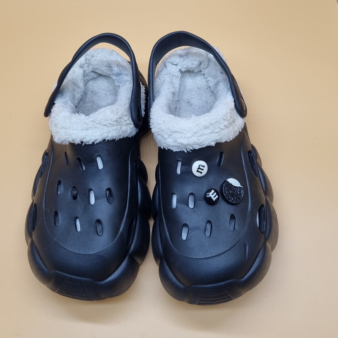 기높이 방안털 샌들245 굽5  상품이미지2