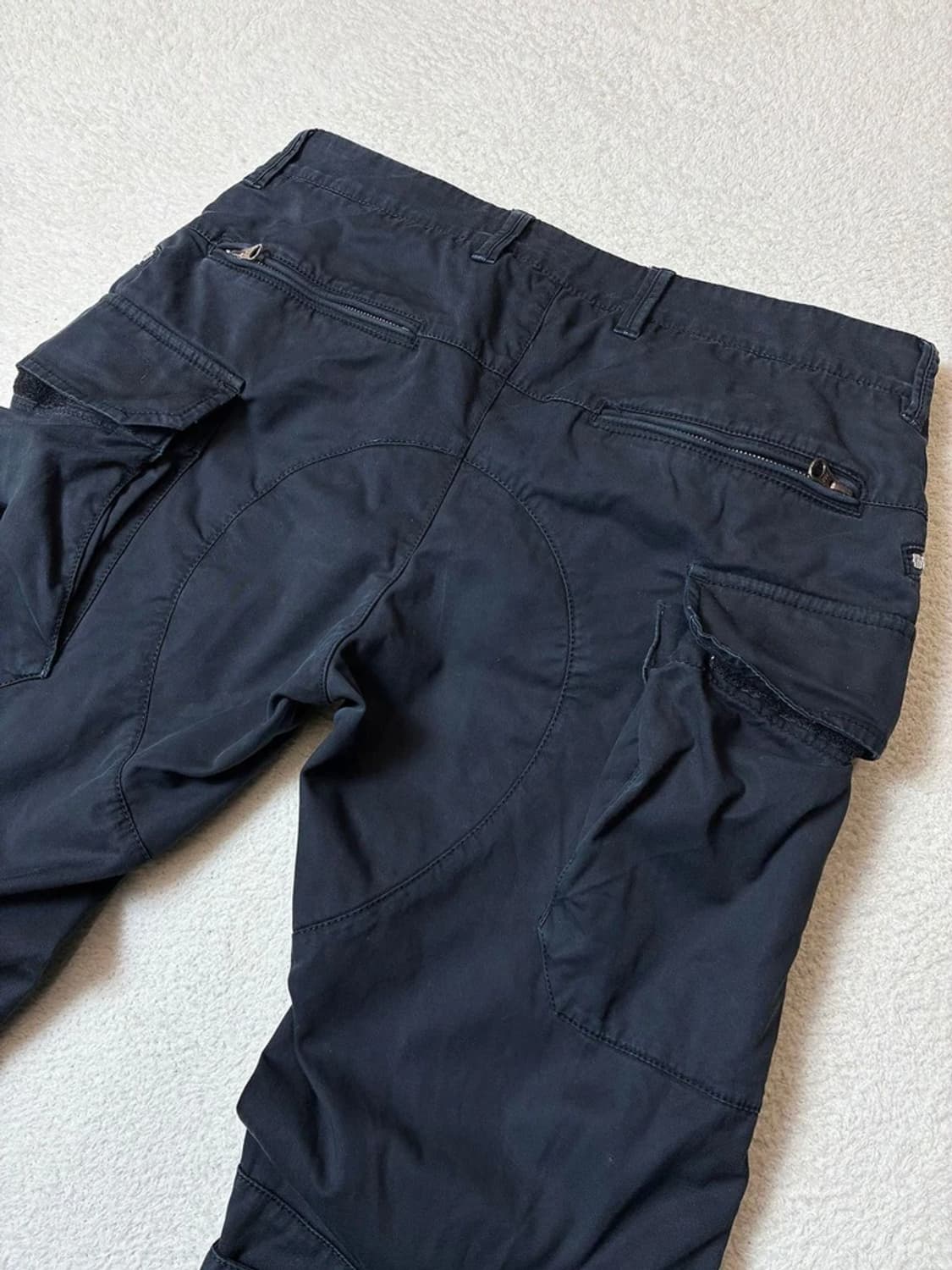 스톤아일랜드 와펜 벨크로 스트레이트 팬츠 PN6702 상품이미지7