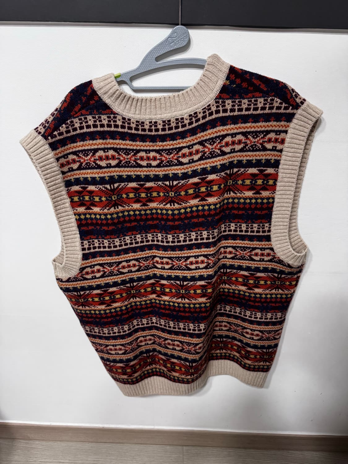 핸리 코튼 니트 베스트  상품이미지2