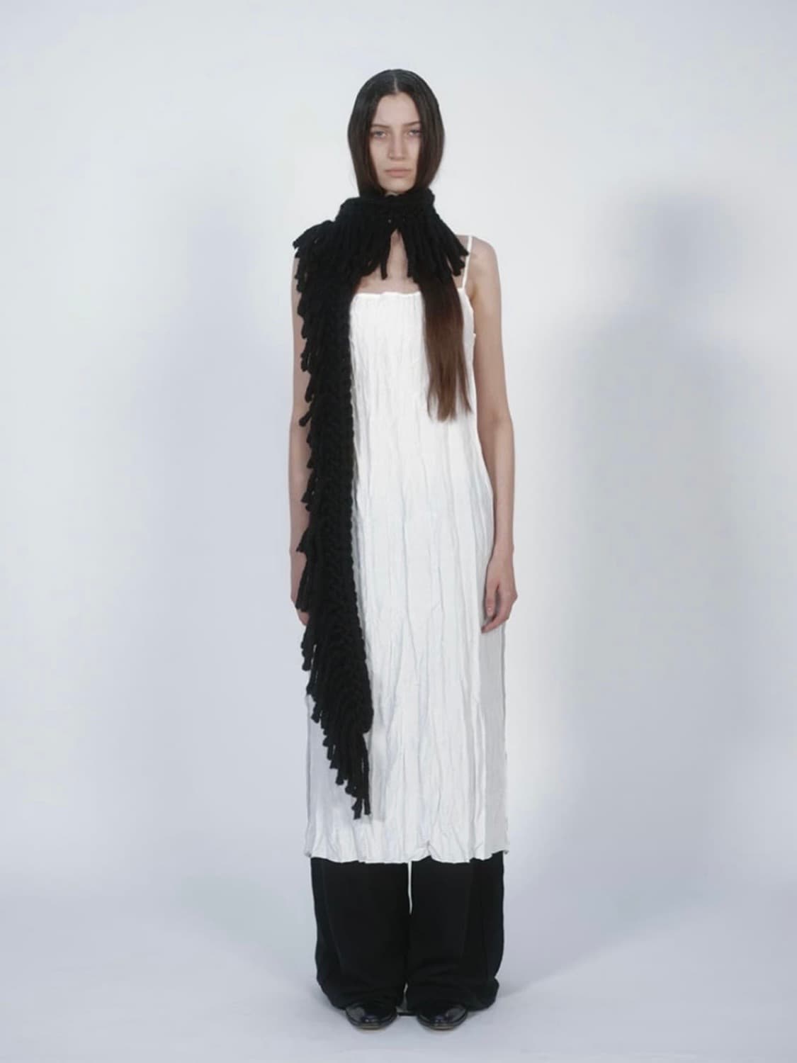 nothing everything 머플러 블랙 상품이미지2