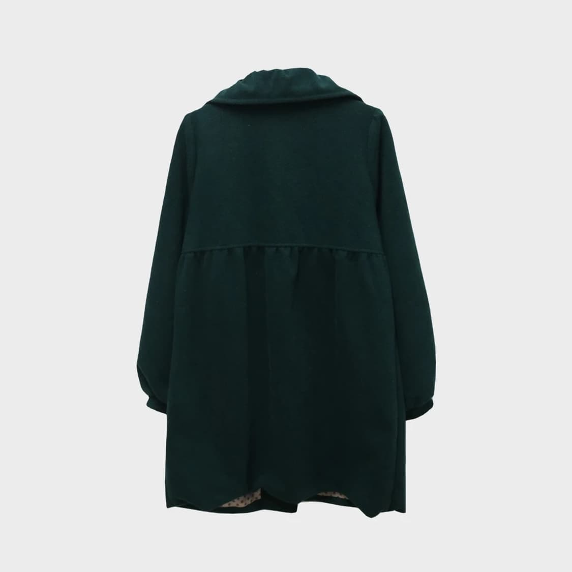 HONEYSUCKLE ROSE 그린 프릴 코트 60321 상품이미지2