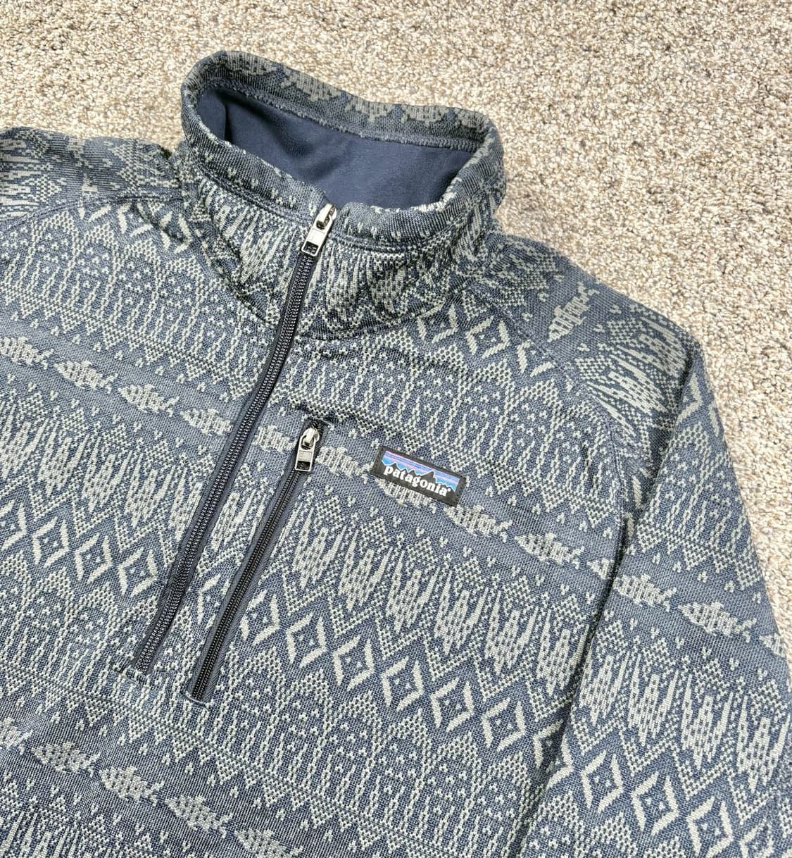 파타고니아 남성용 베터 스웨터 1/4 집업 플리스 풀오버 상품이미지3