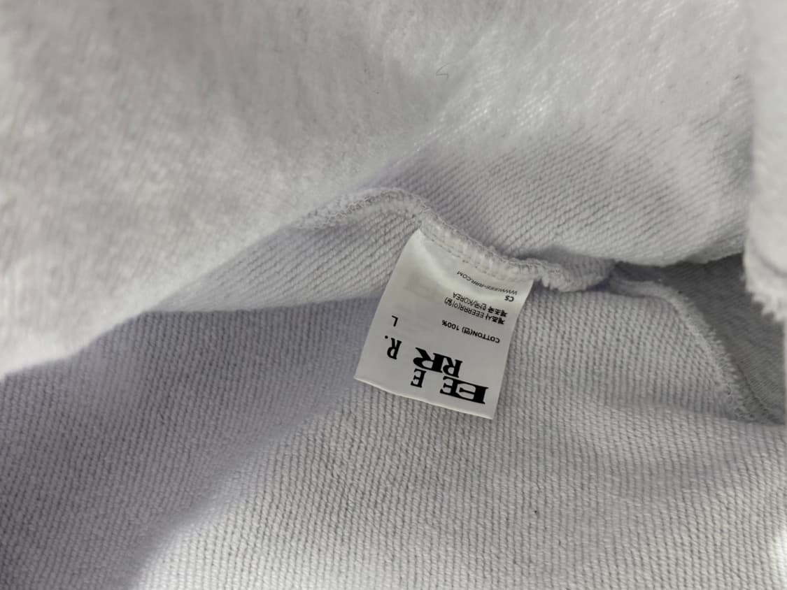 EEERRR (이이이알알알) 아트워크 후드집업 그레이/L 상품이미지3