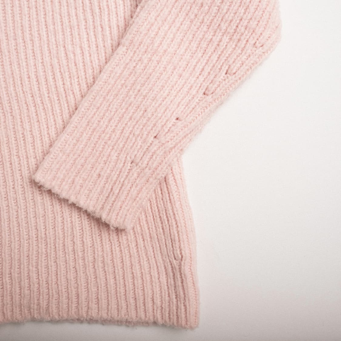 오라리 울 베이비카멜 브러쉬드 터틀넥 스웨터 4사이즈 핑크 상품이미지6