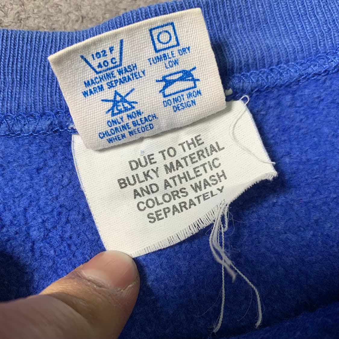 [M] 80's 오리지널 챔피온 리버스위브 스웻셔츠 상품이미지6