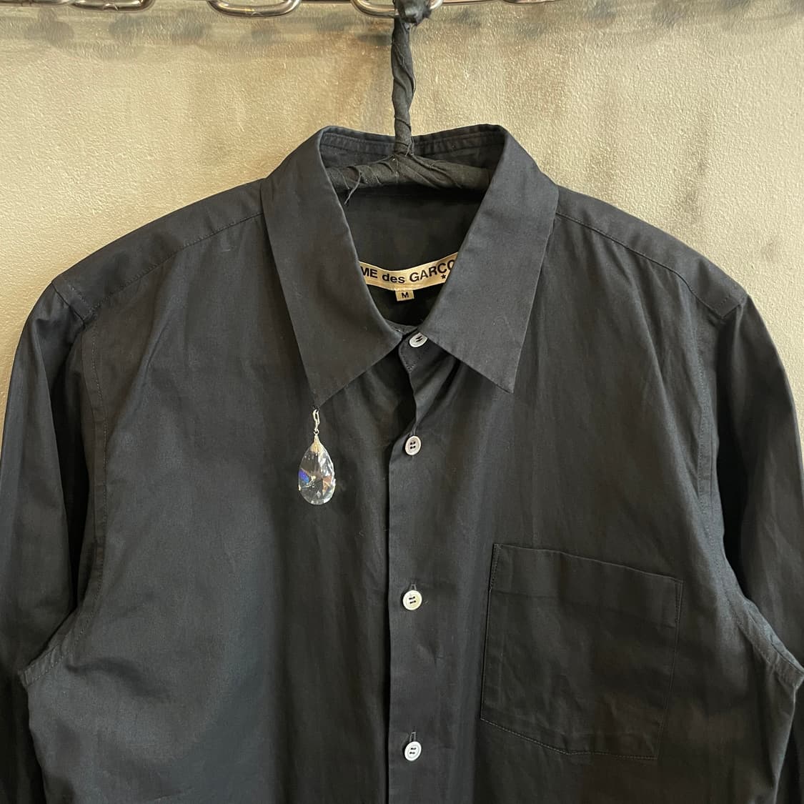 87ss 꼼데가르송 크리스탈 셔츠 상품이미지5