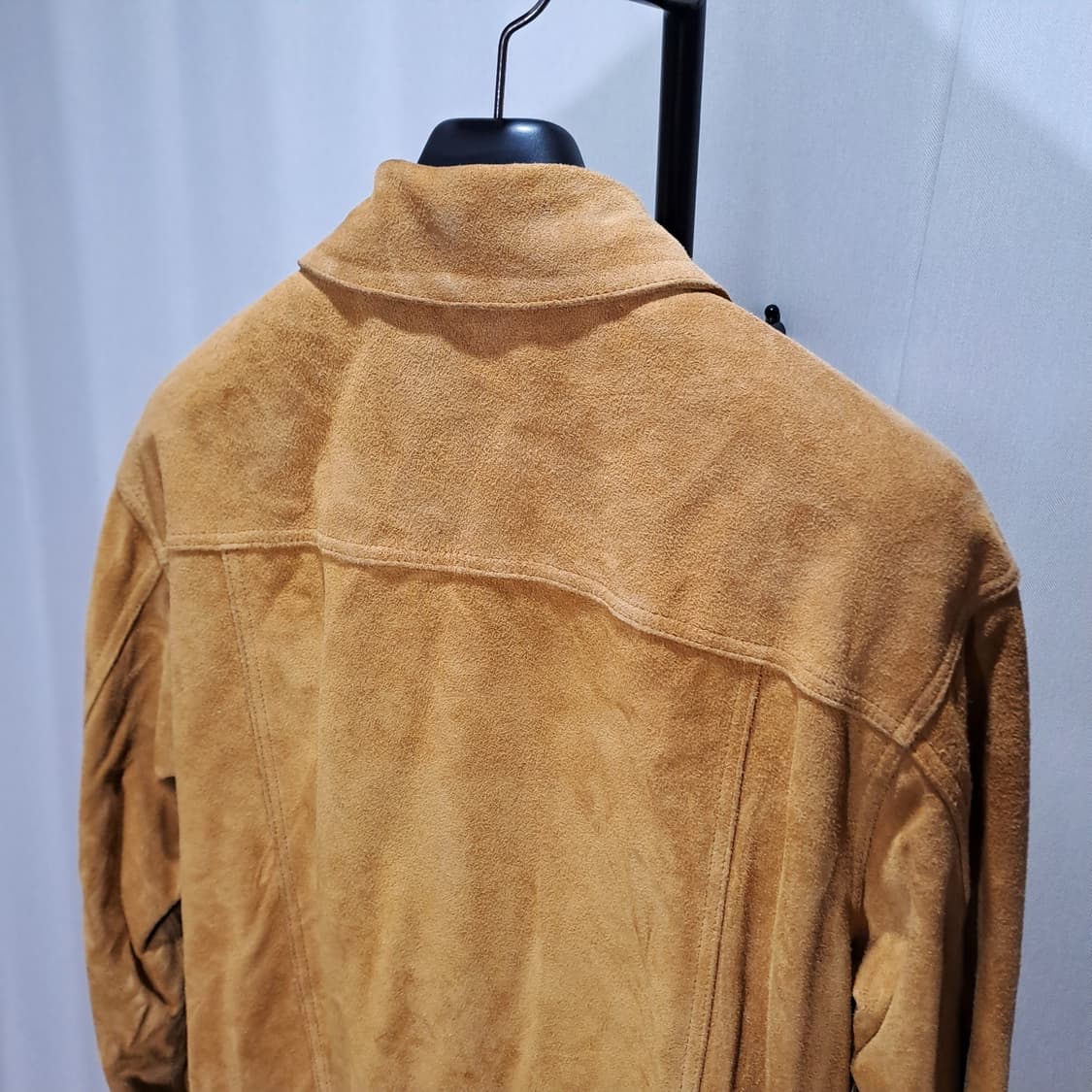 (택포) 비바스튜디오 리얼레더 스웨이드 트러커 L B560 상품이미지5